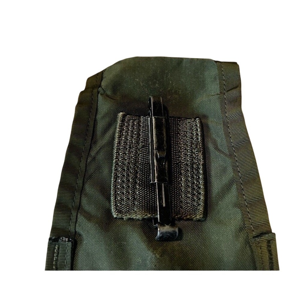 Tactical 10" Canteen Green Water Bottle w/ Insulated Cover 5"Pouch 33"Belt Strap - Picture 9 of 9